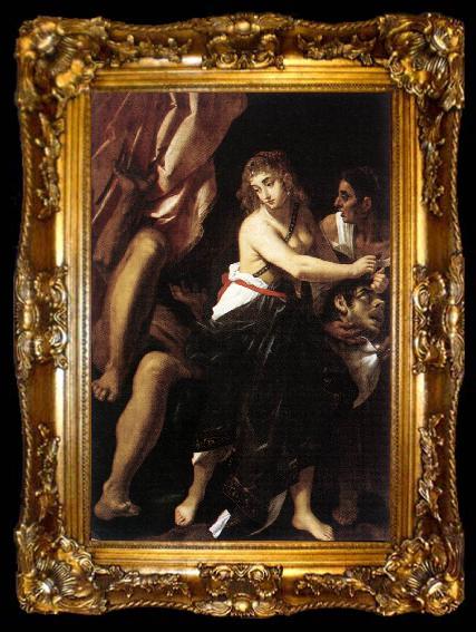 framed  BAGLIONE, Giovanni Judith and the Head of Holofernes gg, ta009-2